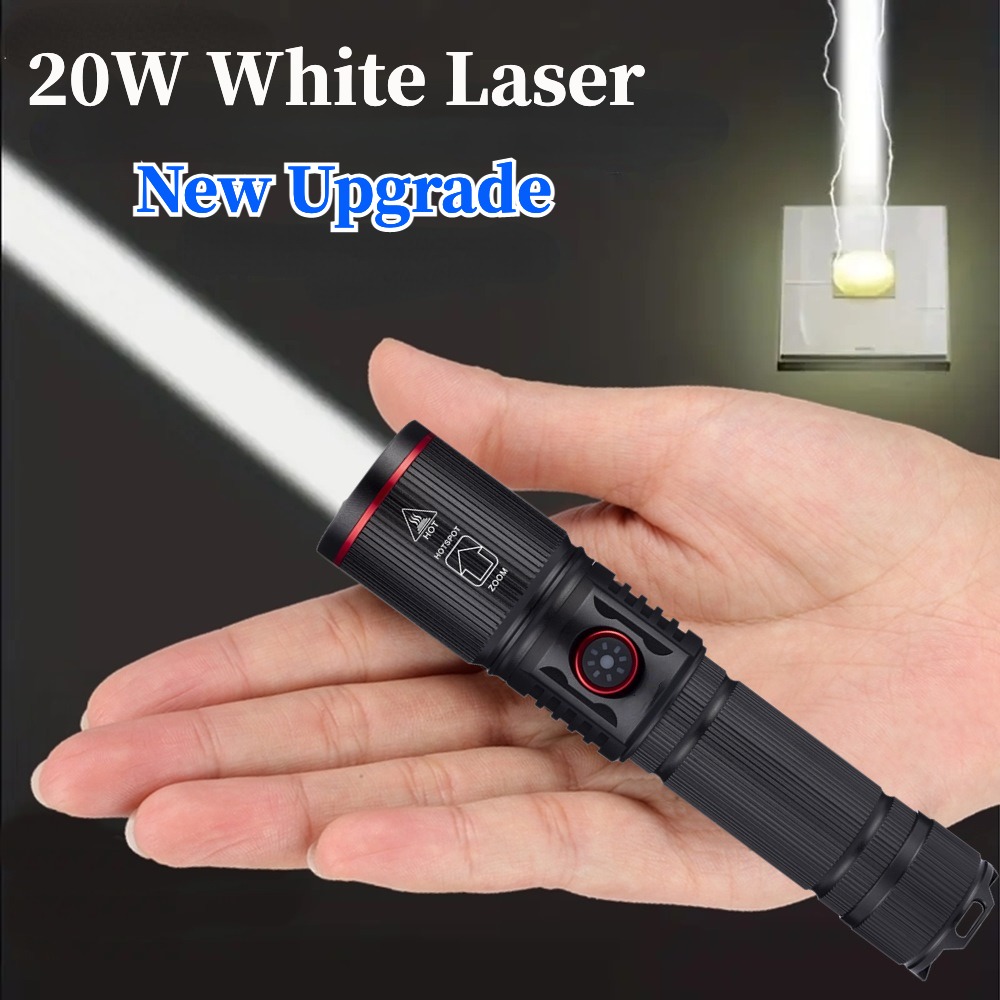 Energy Monitor Meter - Powerful LED Flashlight Type C Rechargeable