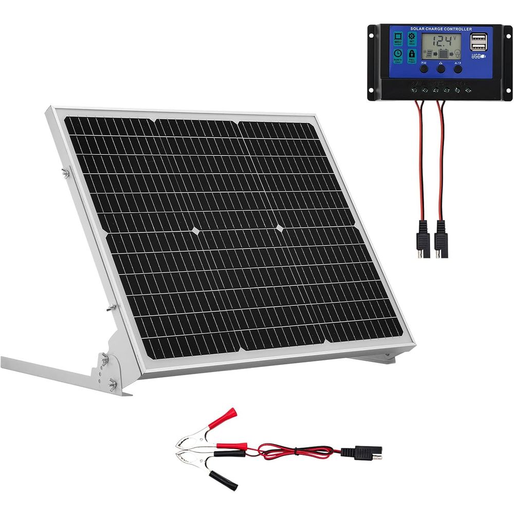 50W 12V Solar Battery Trickle  - Solar Panel review and price
