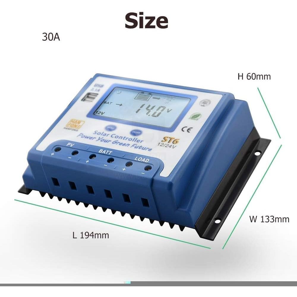 60A Solar Charge Controller 12 - Solar Panel review and price