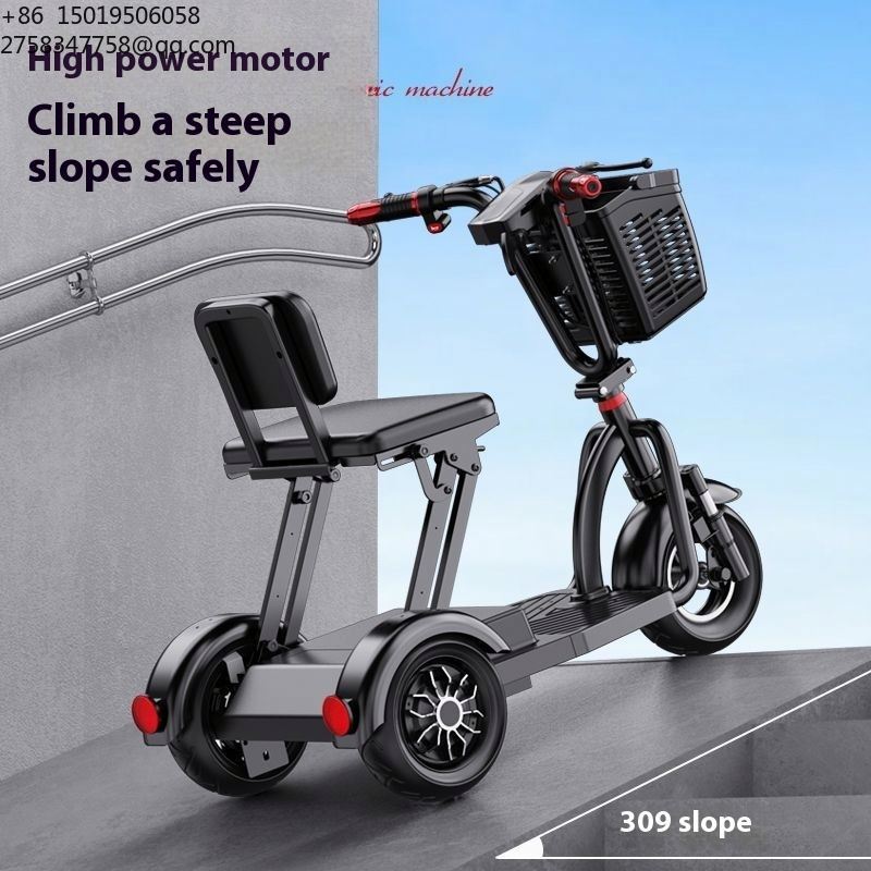 Premium Collapsible E-Tricycle - Solar Panel review and price