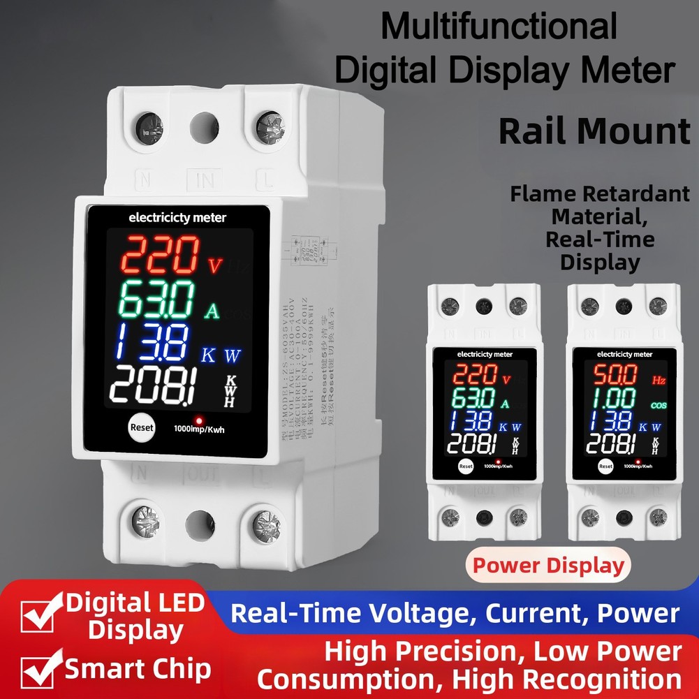 Multi Functional Digital Displ - Energy Monitor Meter review and price