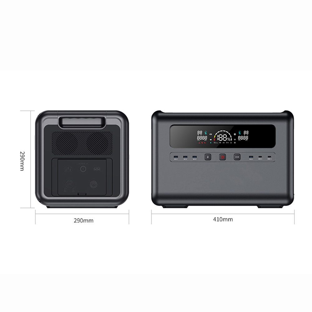 2400W Solar Power Generator, L - Portable Power Station review and price