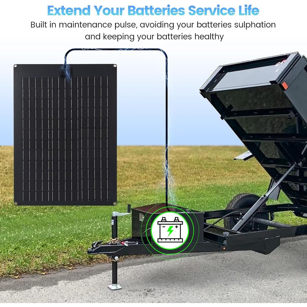 Solar Battery Charger Maintain - Solar Panel review and price