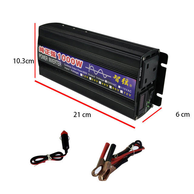 Pure Sine Wave Inverter 1000W  - Power Inverter review and price