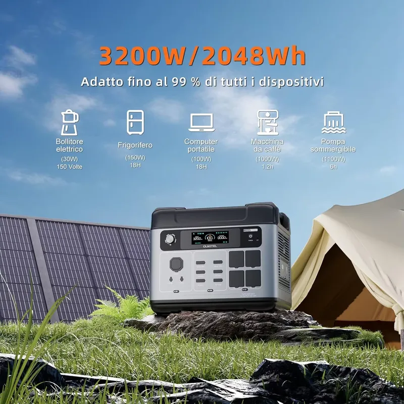 2026OUKITEL P2001 PLUS for 204 - Portable Power Station review and price