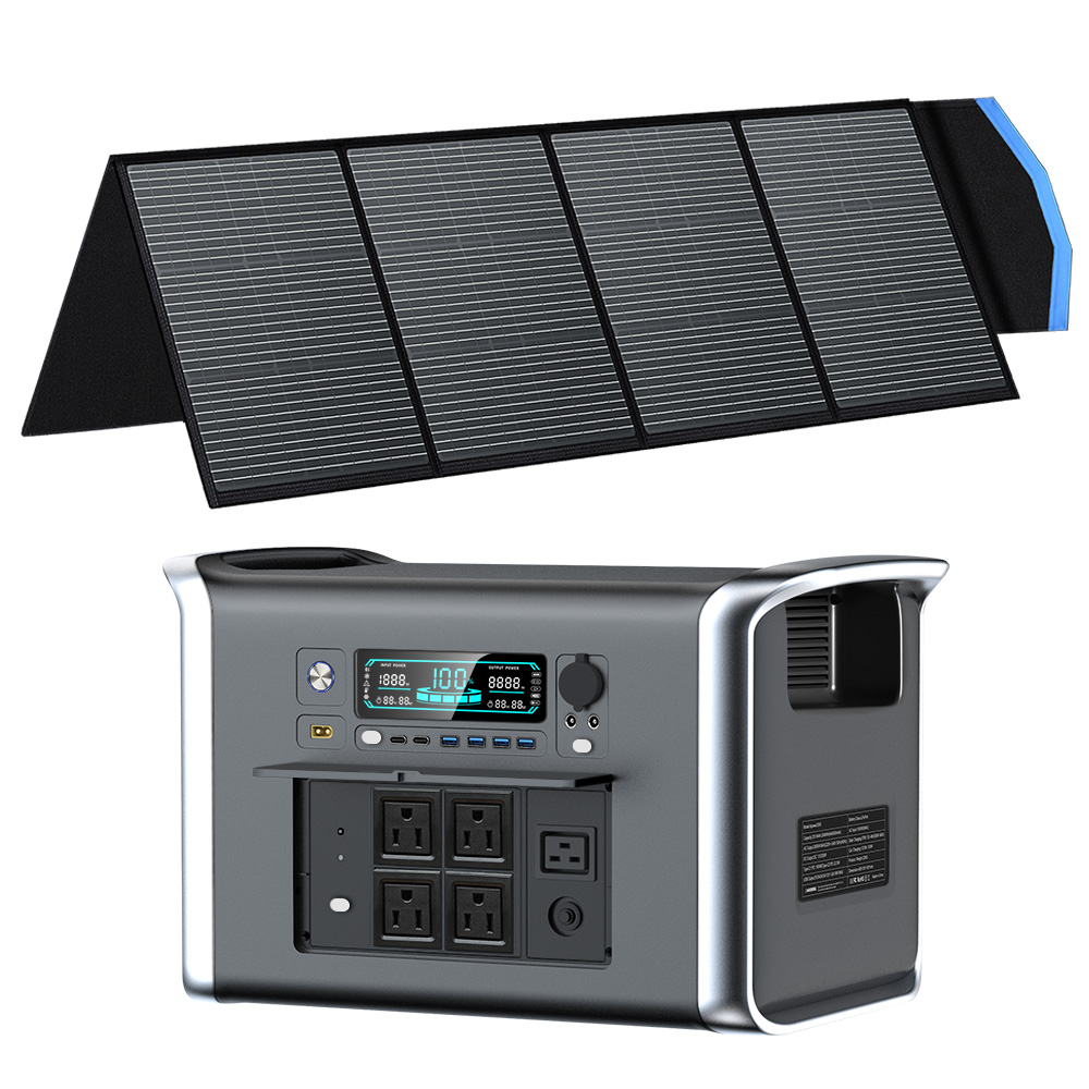 CTOLITY  AP2000 2400W Portable - Solar Panel 200W review and price