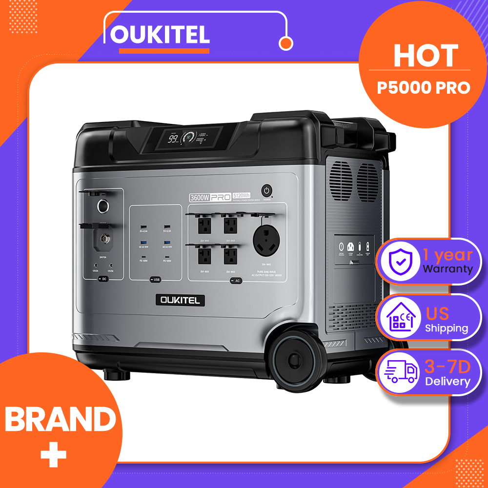OUKITEL P5000 Pro Portable Pow - Charge Controller Solar review and price