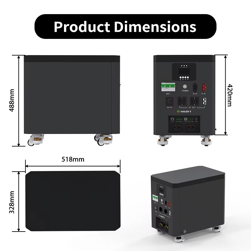 6.6kWh Portable Home Energy St - Portable Power Station review and price